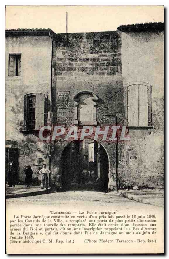 CPA Tarascon La Porte Jarnegue 