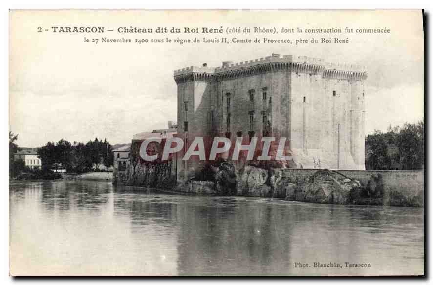 CPA Tarascon Chateau dit du Roi Rene cote du Rhone
