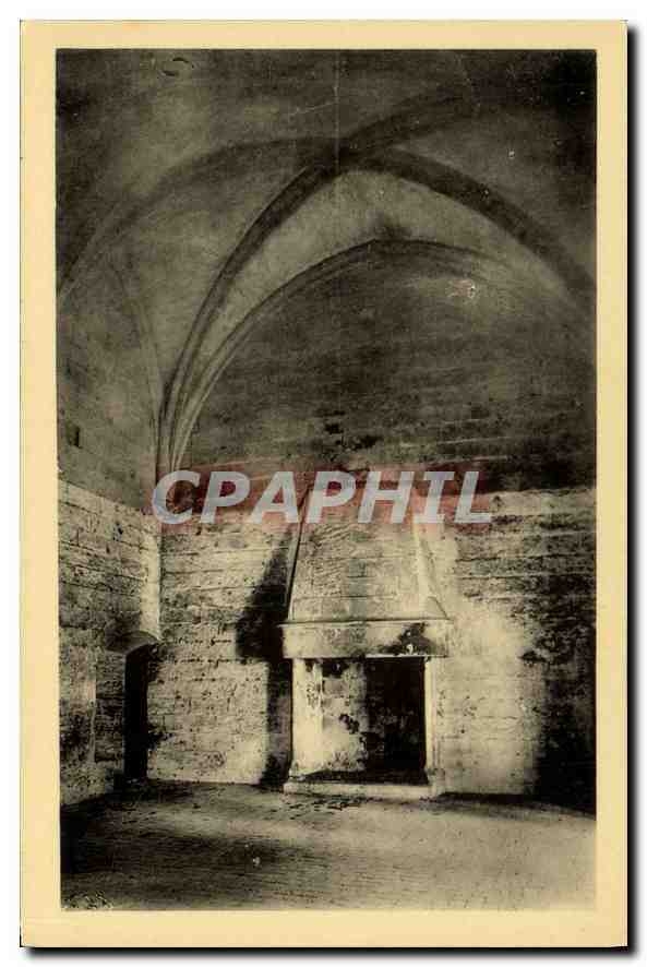 CPA Chateau de Tarascon Cheminee 