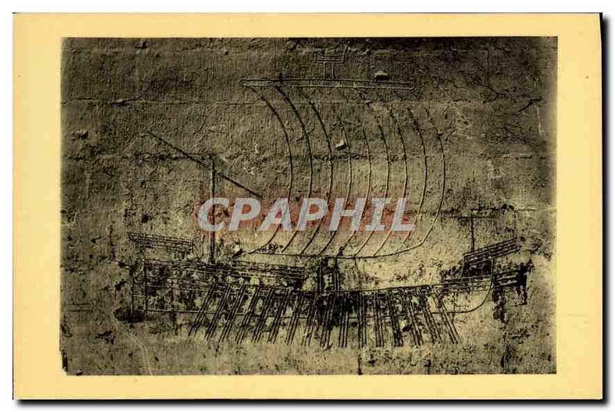 CPA Chateau de Tarascon Tour Nord Est Graffiti executes par les prissonniers