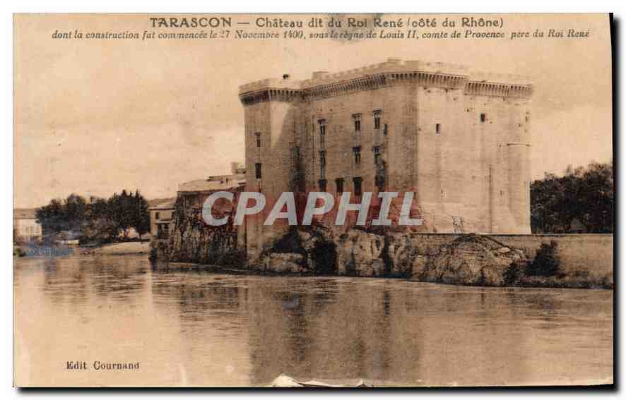 CPA Tarascon Chateau dit du Roi Rene cote du Rhone