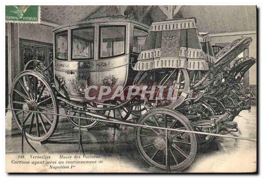 CPA Versailles Musee des Voitures 