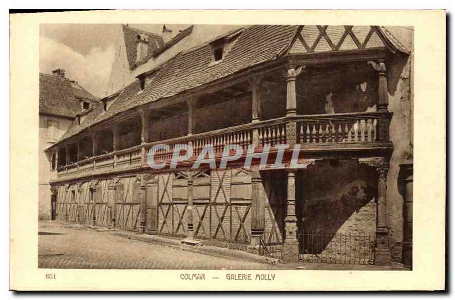 CPA Colmar Galerie Molly 