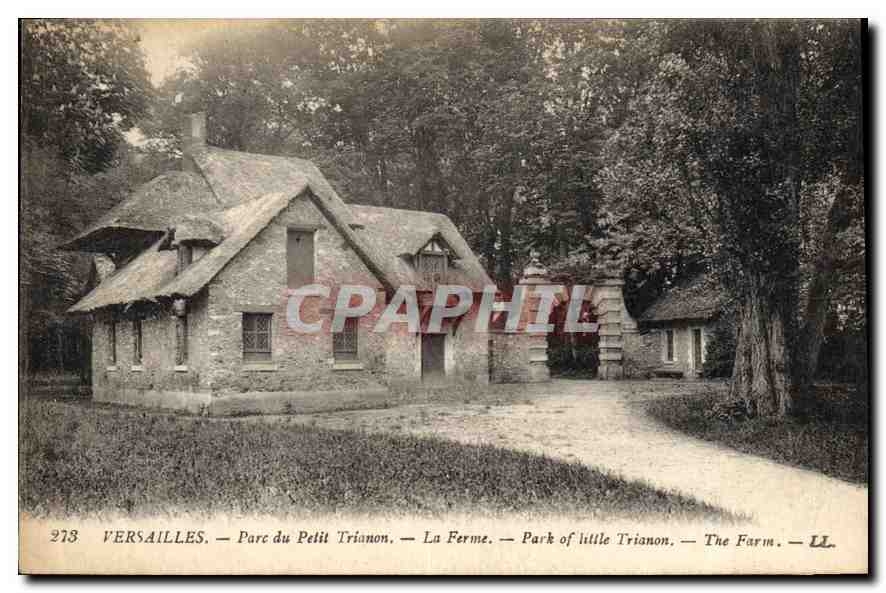 CPA Versailles Parc du Petit Trianon La Ferme 
