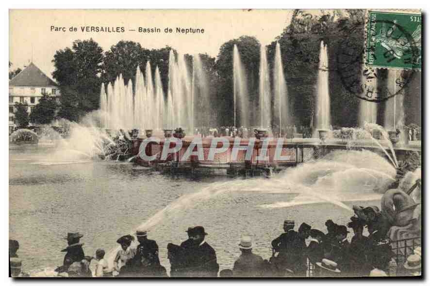 CPA Parc de Versailles Bassin de Neptune 
