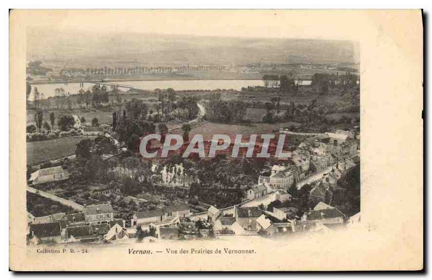 CPA Vernon Vue des Prairies de Vernonnet