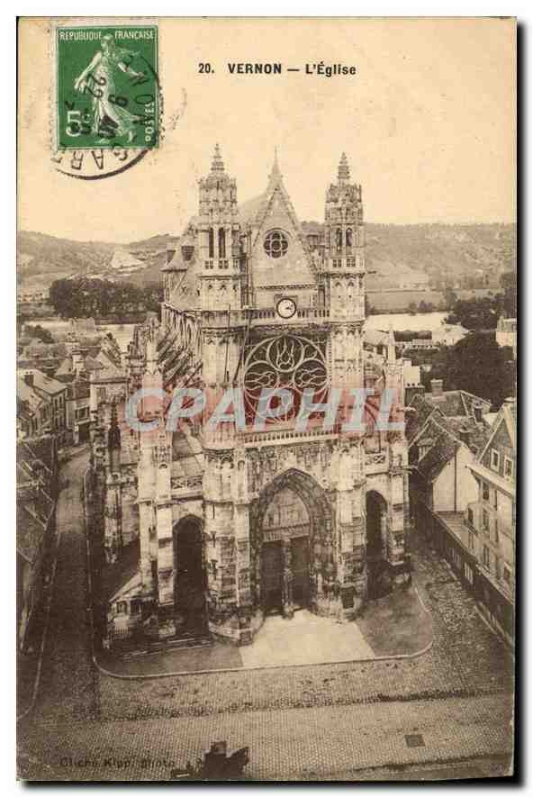 CPA Vernon L'Eglise 