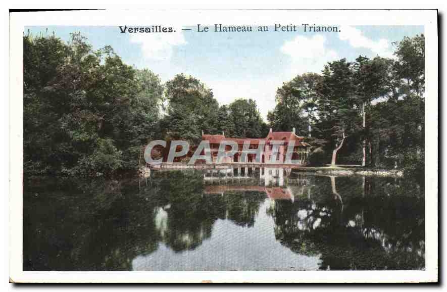 CPA Versailles Le Hameau au Petit Trianon 