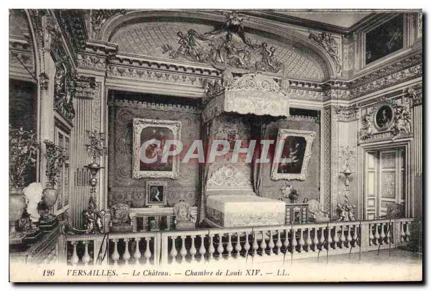CPA Versailles Le Chateau Chambre de Louis XIV 