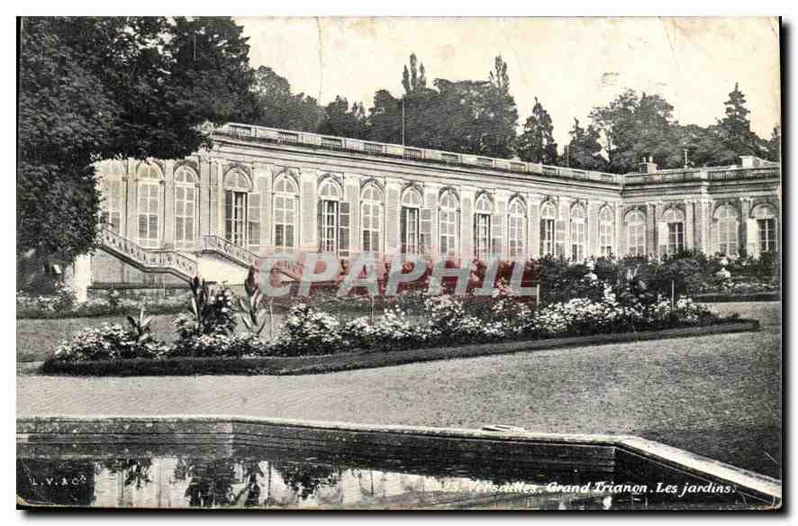 CPA Grand Trianon Les Jardins Versailles