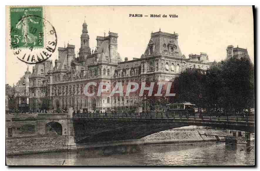 CPA Paris Hotel de Ville 
