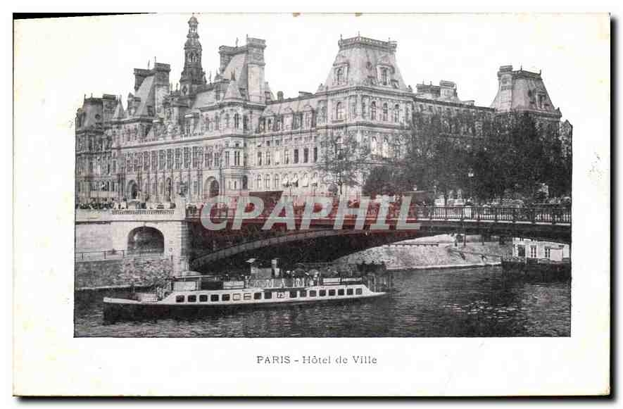 CPA Paris Hotel de Ville