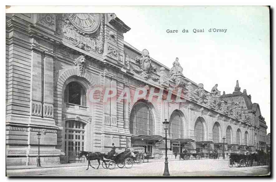 CPA Gare du Quai d'Orsay 
