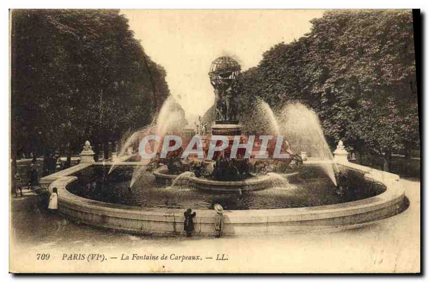 CPA Paris La Fontaine de Carpeaux