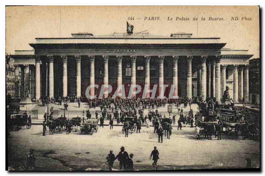 CPA Paris Le Palais de la Bourse 