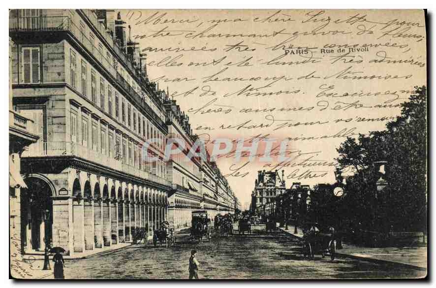 CPA Paris rue de Rivoli 