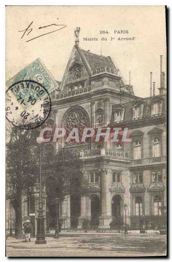 CPA Paris Mairie du 1er Arrond 