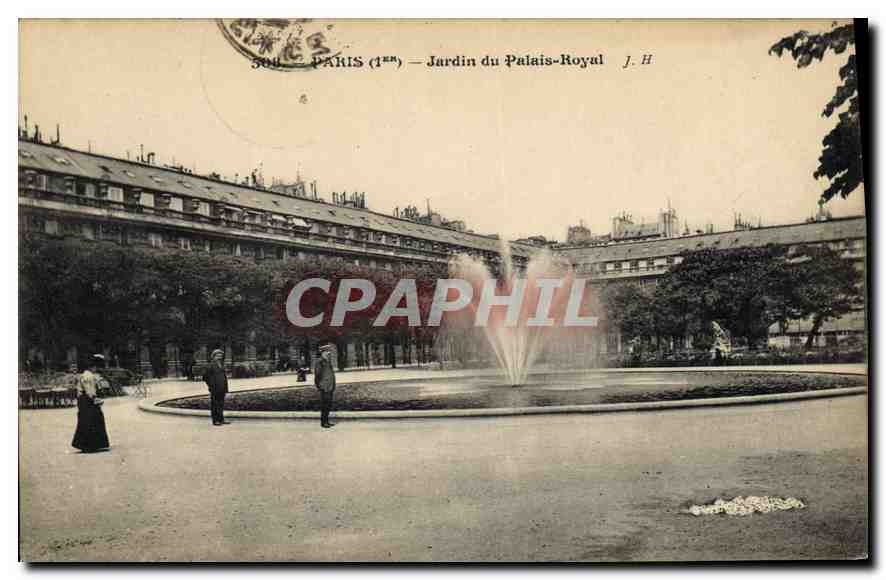 CPA Paris Ier jardin du palais Royal 