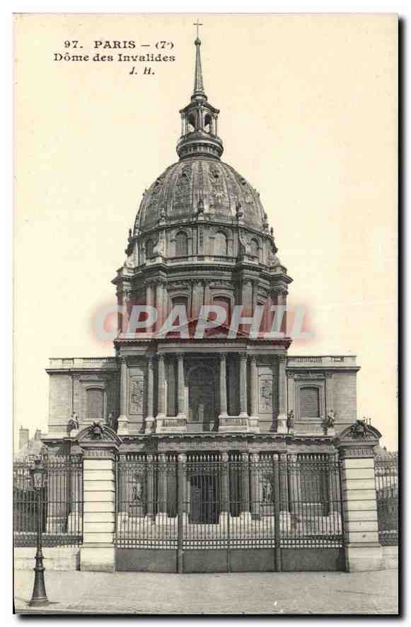 CPA Paris 7 Dome des Invalides
