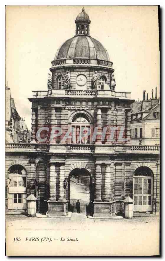 CPA Paris VIe le Senat 