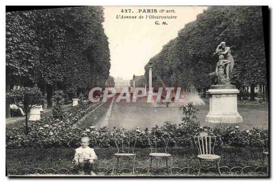 CPA Paris 6e arrt l'Avenue de l'Observatoire
