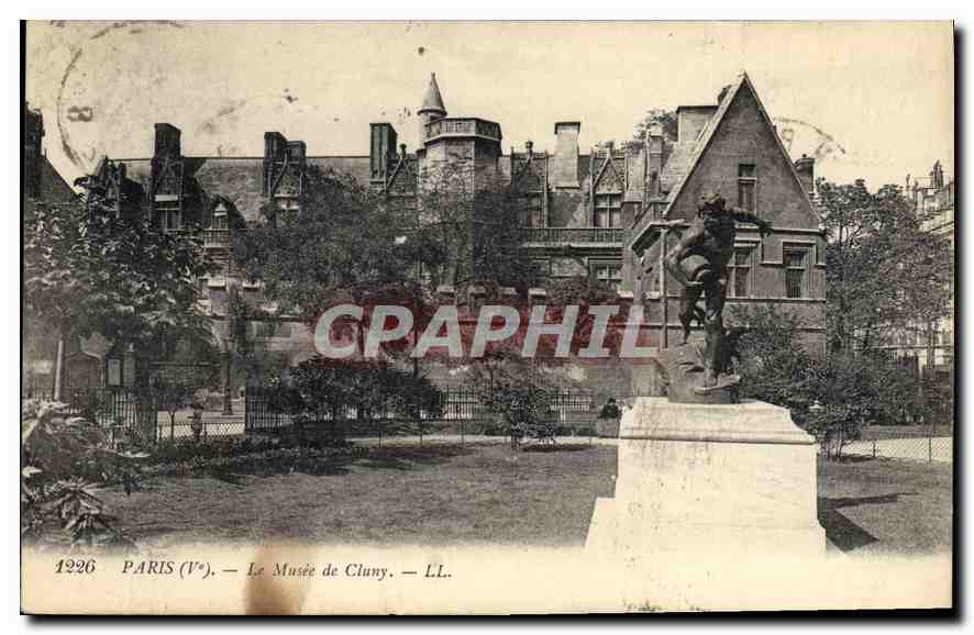 CPA Paris Ve le Musee de Cluny