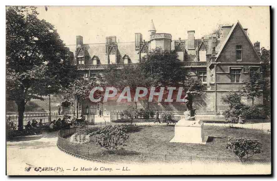 CPA Paris Ve le Musee de Cluny