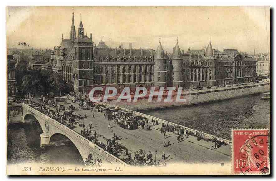 CPA Paris Ve la Conciergerie 