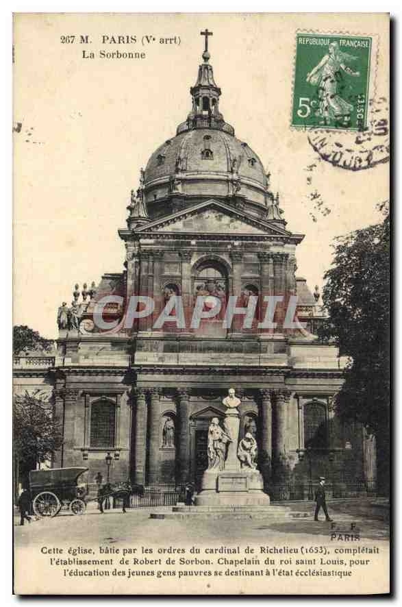 CPA Paris Ve arrt la Sorbonne
