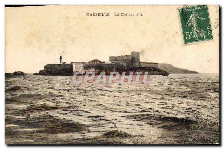 CPA Marseille le chateau d'If 