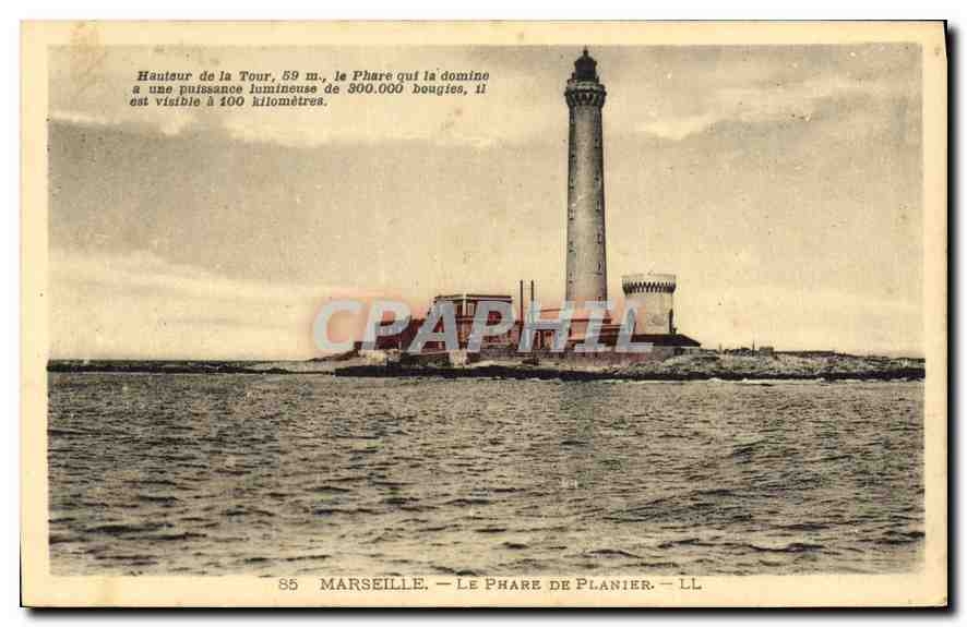 CPA Marseille le Phare de Planier 