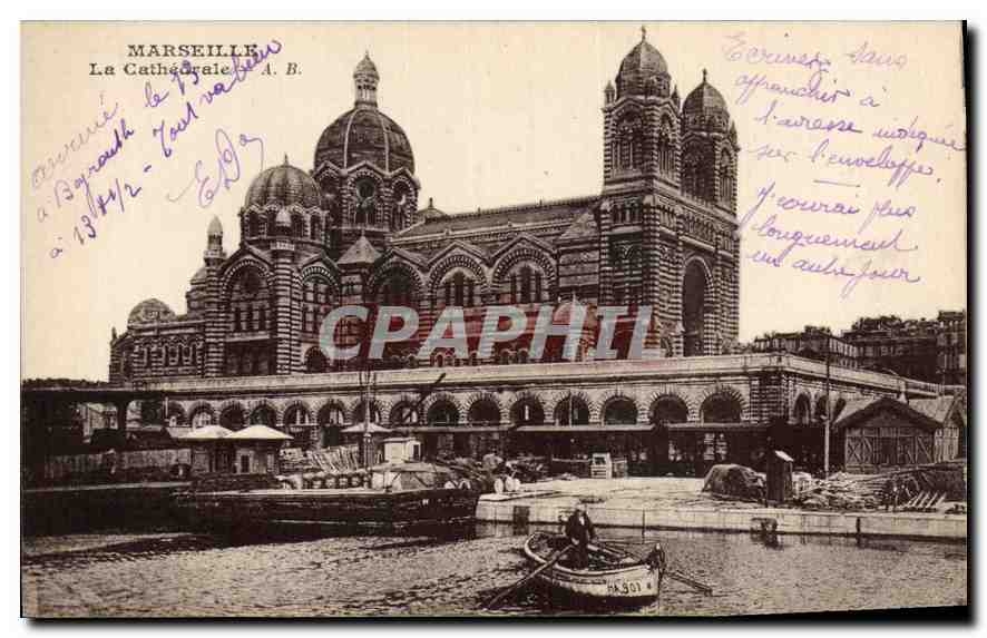 CPA Marseille la cathedrale 