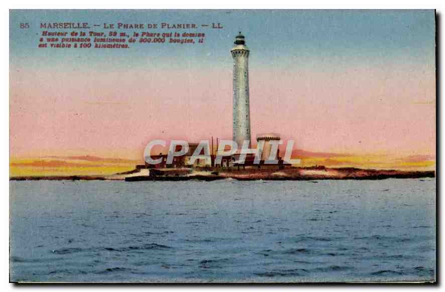 CPA Marseille le Phare de Planier 
