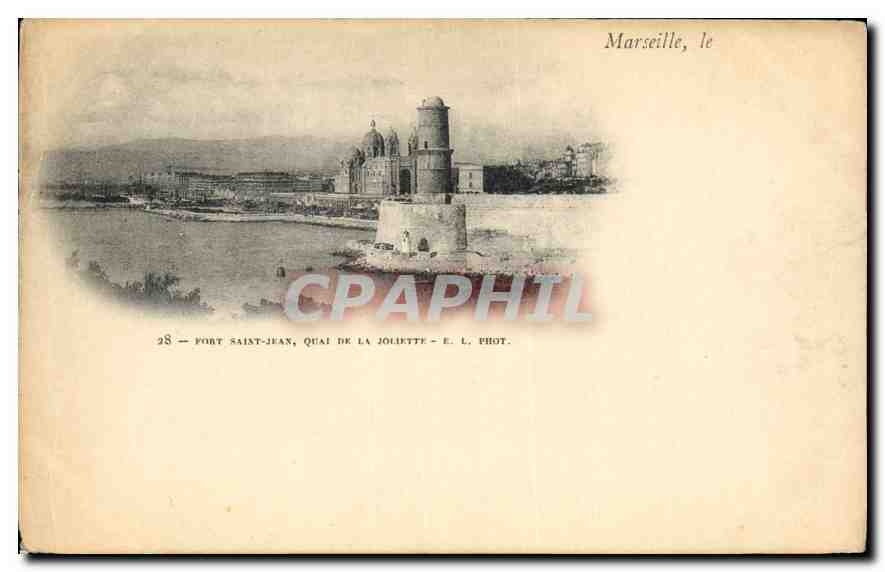 CPA Marseille port Saint Jean Quai de la Joliette 