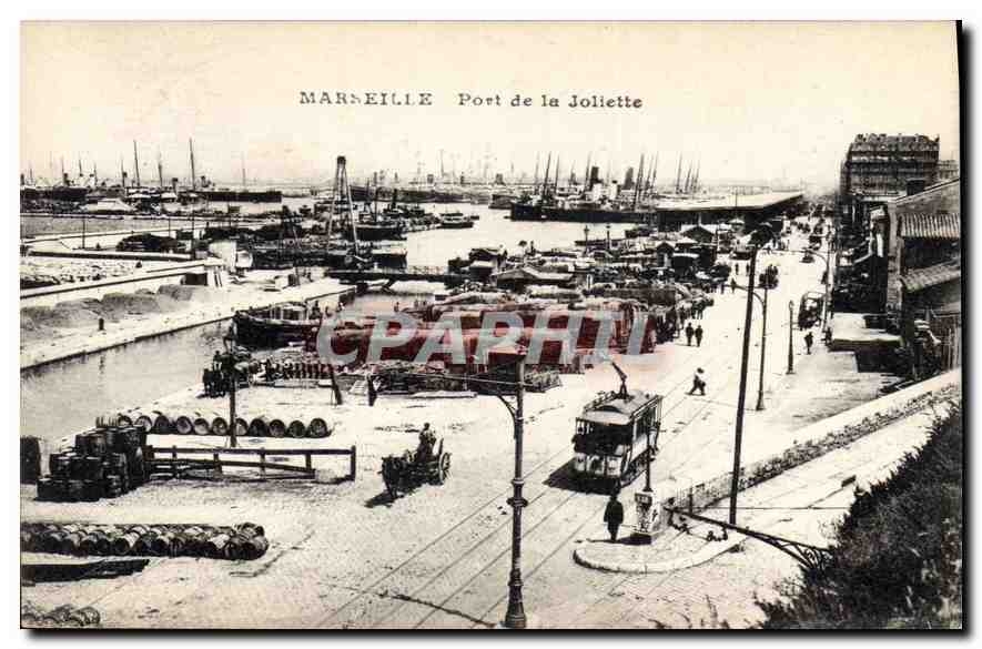 CPA Marseille Port de la Joliette 
