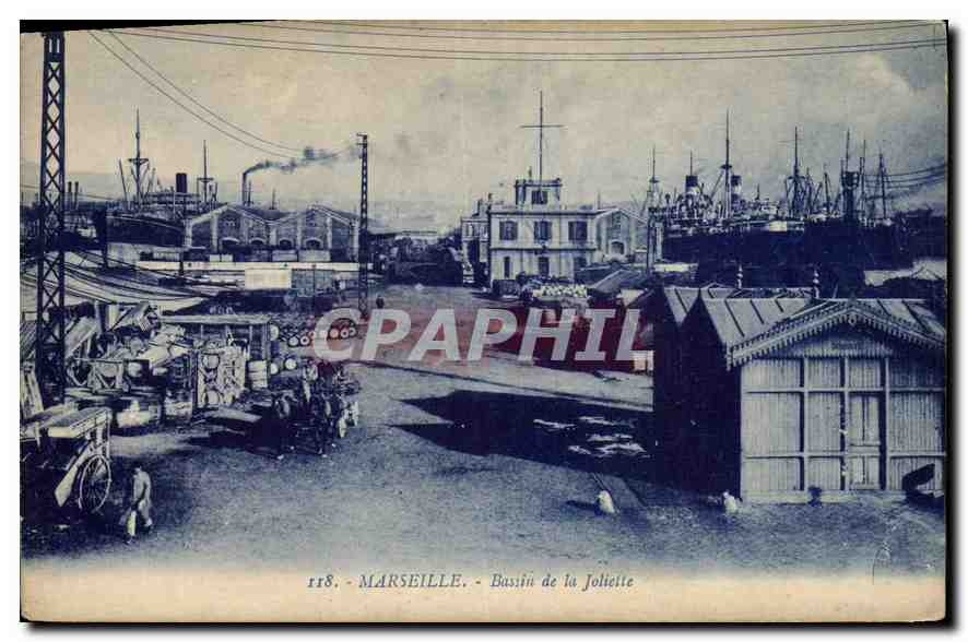CPA Marseille Bassin de la Joliette 