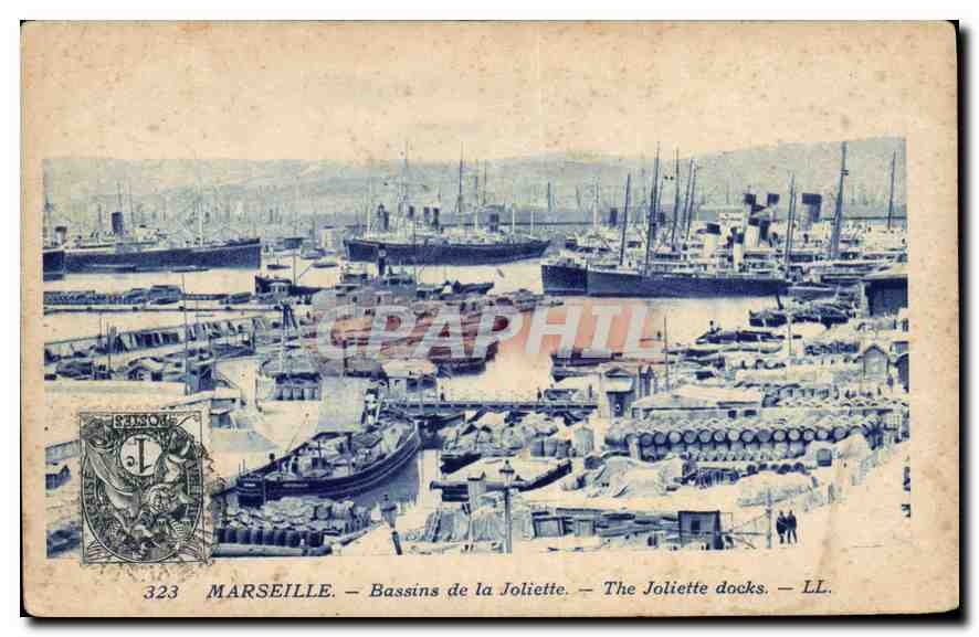 CPA Marseille Bassins de la Joliette 