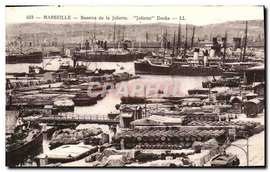 CPA Marseille Bassins de la Joliette 