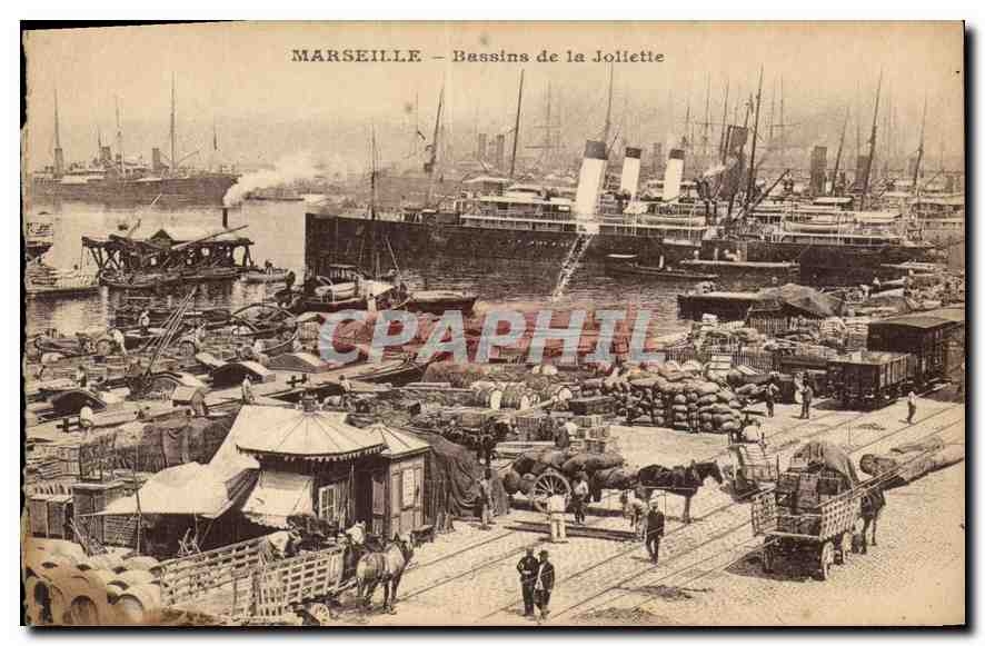 CPA Marseille Bassins de la Joliette 