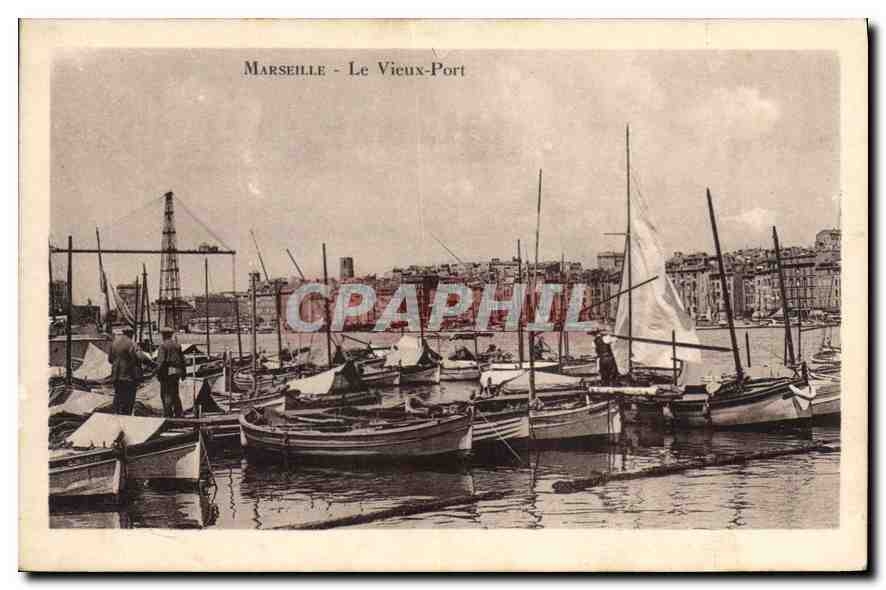 CPA Marseille le Vieux Port 