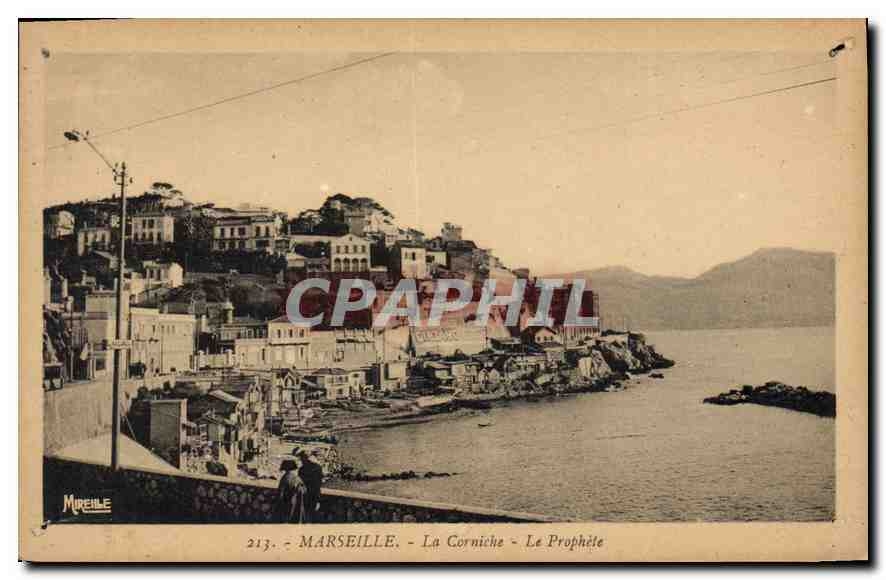 CPA Marseille la Corniche le Prophete 