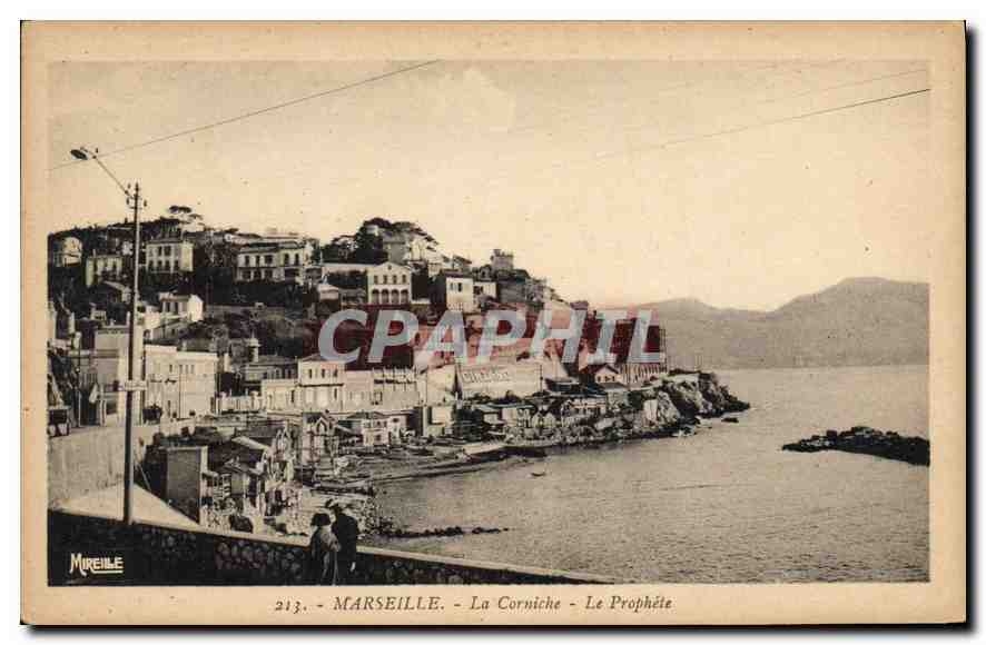 CPA Marseille la Corniche le Prophete 