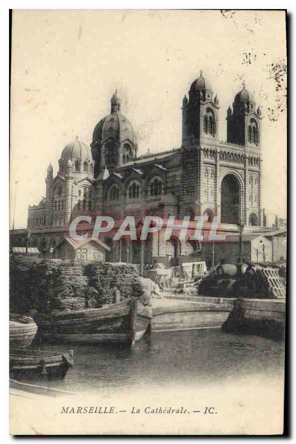 CPA Marseille la cathedrale 