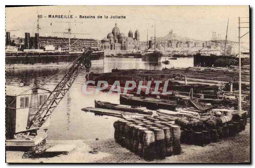 CPA Marseille Bassins de la Joliette 