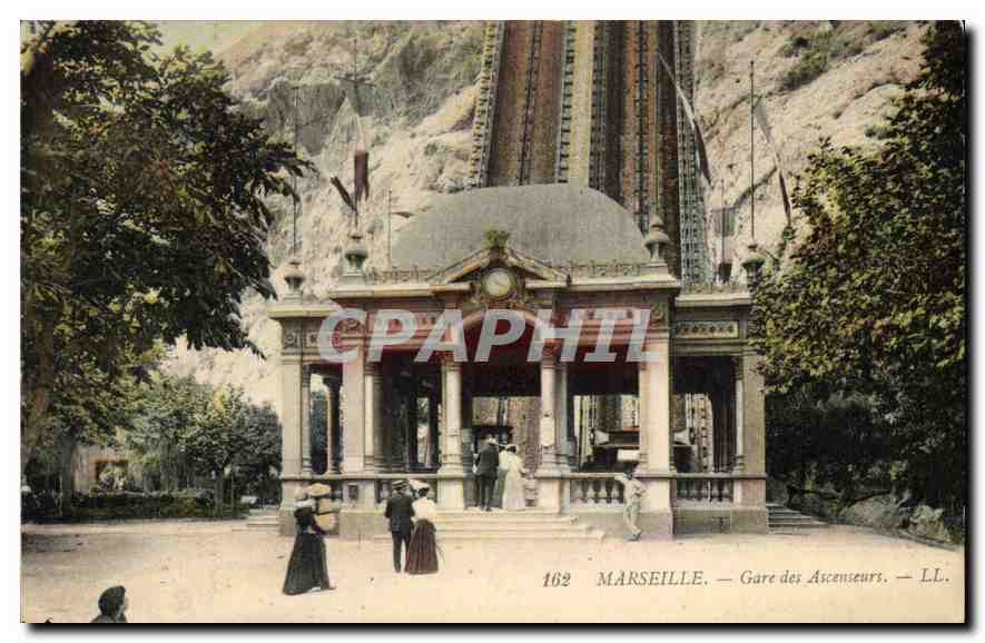 CPA Marseille Gare des Ascenseurs