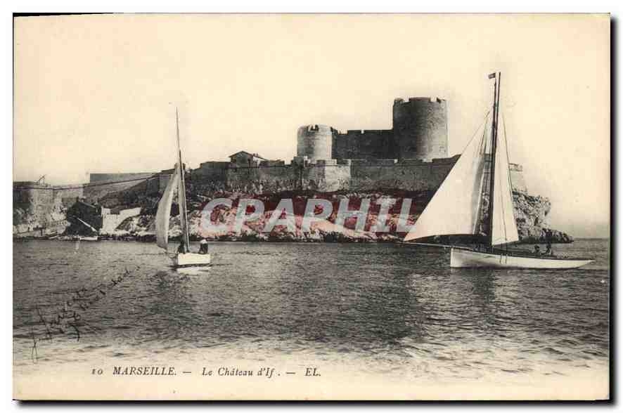 CPA Marseille le chateau d'If
