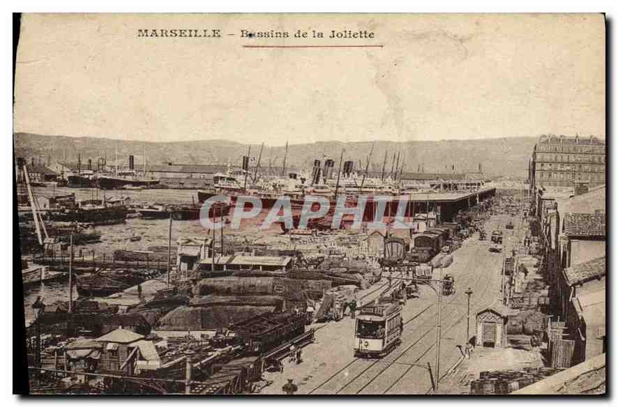 CPA Marseille Bassins de la Joliette 