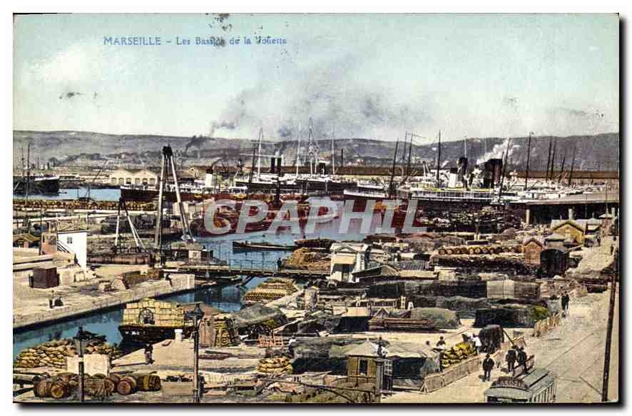 CPA Marseille les Bassins de la Joliette 