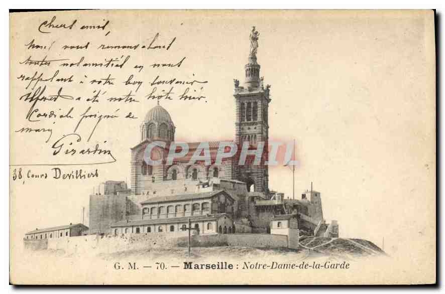 CPA Marseille Notre Dame de la Garde
