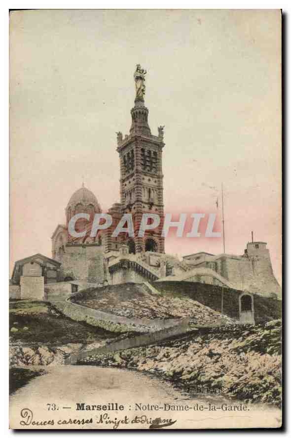CPA Marseille Notre Dame de la Garde 